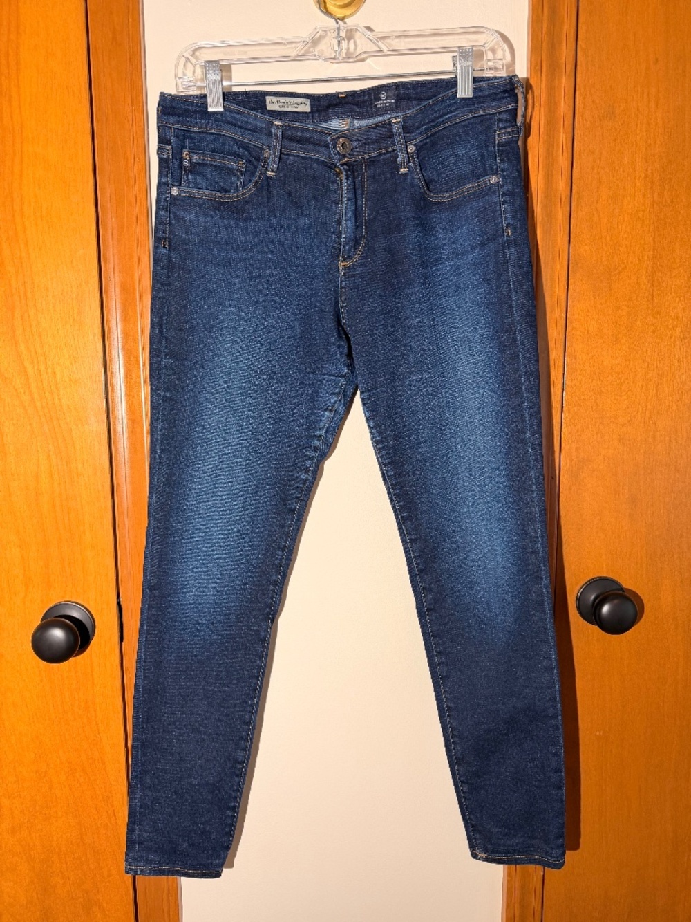 AG Adriano Goldschmied "The Absolute Legging" Extreme Skinny — Dark Wash
